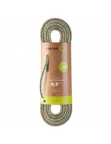 Swift 48 2R Eco Dry 8,9mm (30m) - Cuerda ecologica de triple certificación - Edelrid