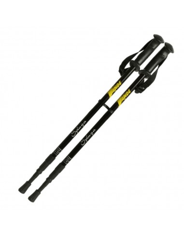 Spluga (Black) - Bastones de trekking regulables - Ande
