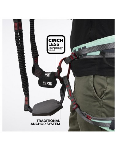Ferratum Cinchless - Disipador para via ferrata - Fixe