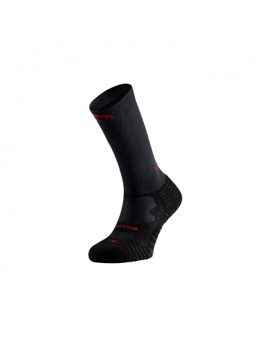 Stone Pro Six Compression (Negro / Rojo) - Calcetines trail-running - Lurbel
