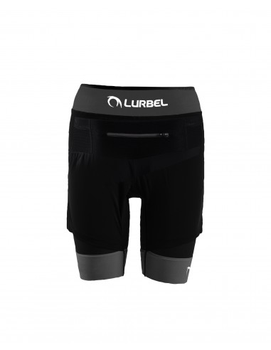 Samba shorts W (Negro/Marengo) - Pantalón corto deportivo mujer - Lurbel