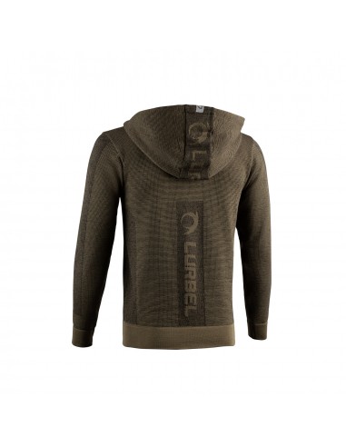 Rakiura zip (Sottobosco) - Sudadera de segunda capa térmica de lana merino - Lurbel