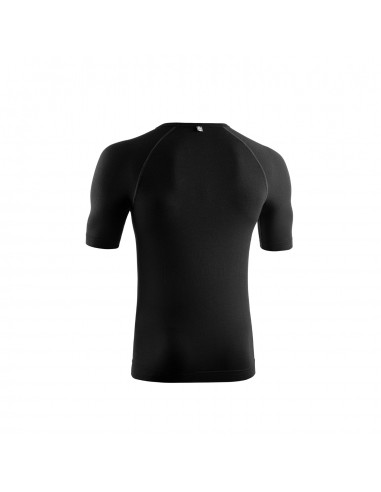 Merino Lite Short Sleeves (Negro) - Camiseta de manga corta de lana merino - Lurbel