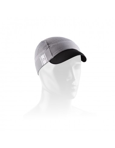 Cap (Gris hielo/Negro) - Gorra deportiva sin costuras - Lurbel