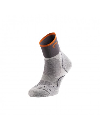 Desafio Four (Gris hielo/Naranja) - Calcetines trail-running - Lurbel