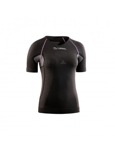 Cristallo short sleeves W (N/Lavanda) - camiseta de manga corta termo-reguladora para mujer - Lurbel