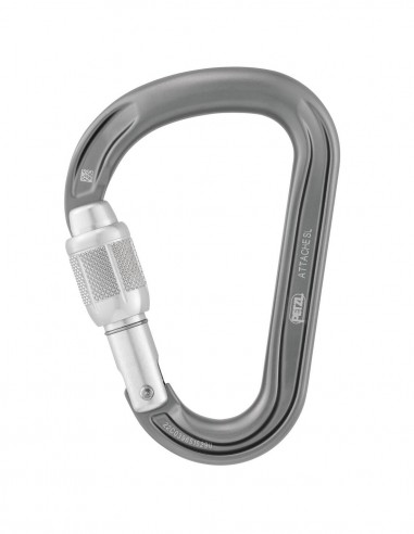 Pack 2 Attache (Yellow + Gray) - Mosquetones HMS Rosca - Petzl