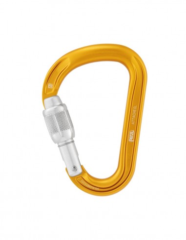 Pack 2 Attache (Yellow + Gray) - Mosquetones HMS Rosca - Petzl