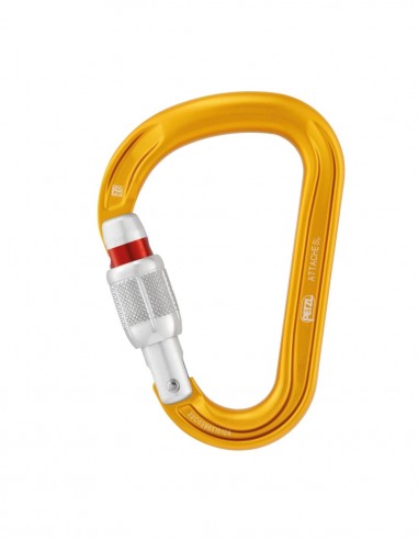 Pack 2 Attache (Yellow + Gray) - Mosquetones HMS Rosca - Petzl