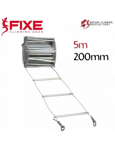 Escalera metalica enrollable 5m...