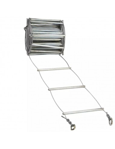 Escalera metalica enrollable 10m (200mm) - Fixe