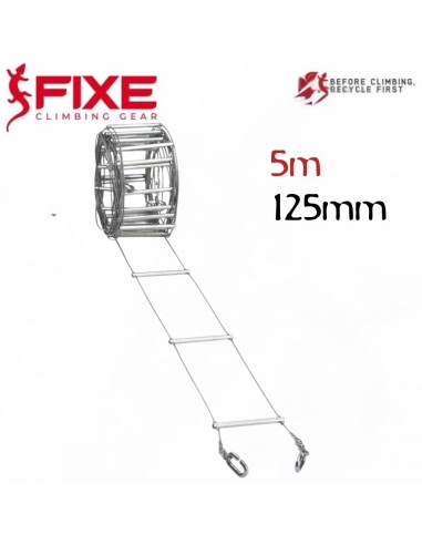 Escalera metalica enrollable 5m...