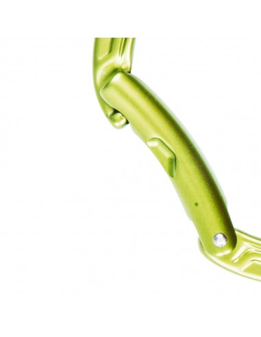 Bulletproof Bent II (oasis) - Mosquetón de escalada de gatillo recto - Edelrid