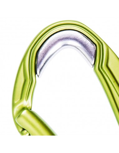 Bulletproof Bent II (oasis) - Mosquetón de escalada de gatillo recto - Edelrid