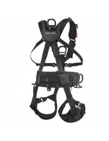 Vertic Triple Lock Black II - Arnés de seguridad totalmente equipado - Edelrid
