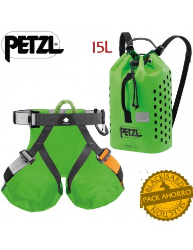 Pack arnes Canyon Club + mochila Yara...