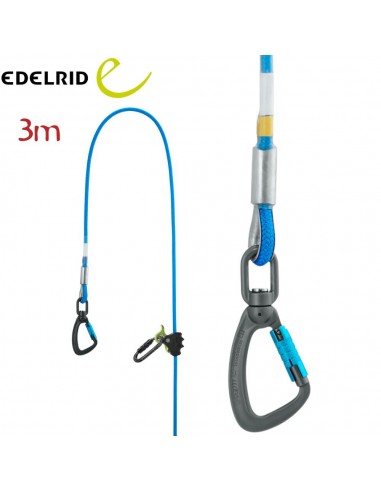 Extreme XP Twister Triple (3m) - Cordón con núcleo de acero - Edelrid