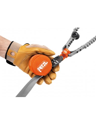 Scorpio Eashook SW - Disipador vía ferrata con giratorio - Petzl