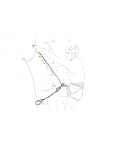 Scorpio Eashook - Disipador vía ferrata - Petzl