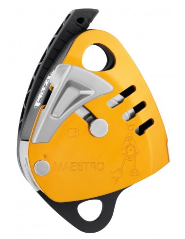 Maestro S - Descensor con polea bloqueadora integrada - Petzl