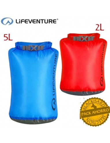 Pack 2 Ultralight Dry Bag 2L (red) +...
