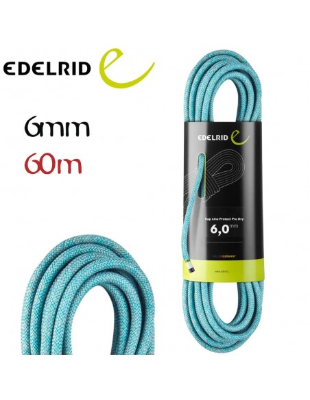 Rap Line Protect Pro Dry 6mm (60m) icemint - cordón accesorio - Edelrid