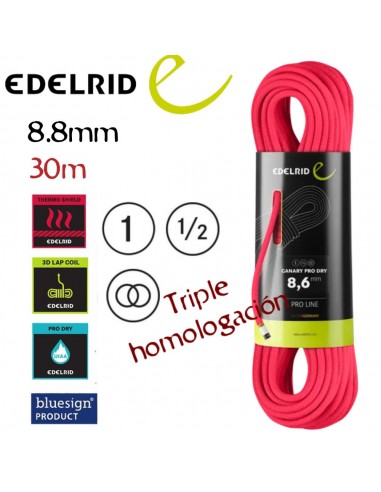 Canary Pro Dry 8,8 mm 30m (Pink) -...