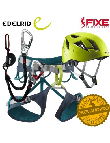 Pack ferrata 3 elementos - Edelrid/Fixe