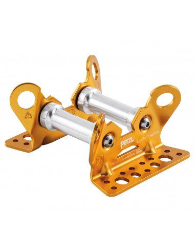 Roller Coaster - Protector reversible con rodamientos para cuerda móvil - Petzl