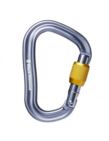 Vaporlock Screwgate - Mosquetón de pera ideal para asegurar - Black Diamond