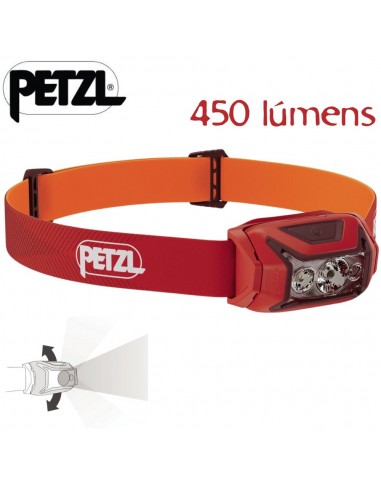 Actik (Rojo) - Luz frontal 450...