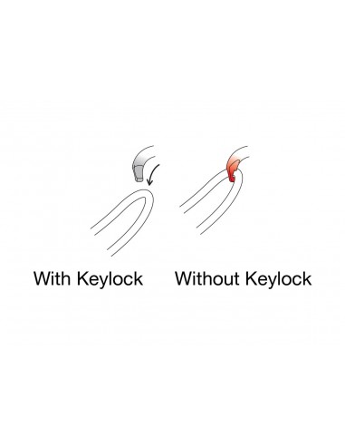 Vertigo Wire-lock - Mosqueton Ferrata - Petzl