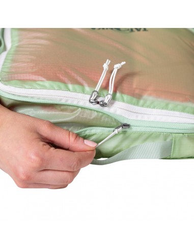 Squeezy Compression L (Light Green)- Bolsa de almacenamiento ultraligera - Tatonka