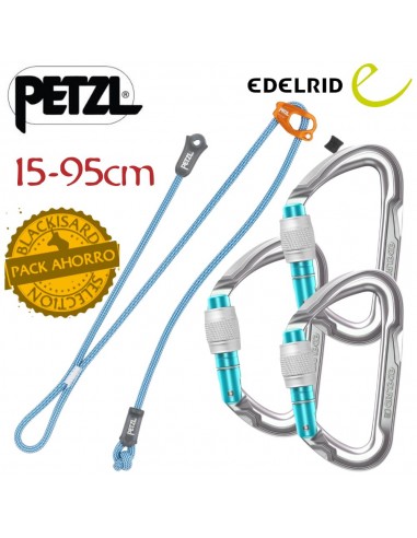 Pack doble cabo de anclaje regulable...