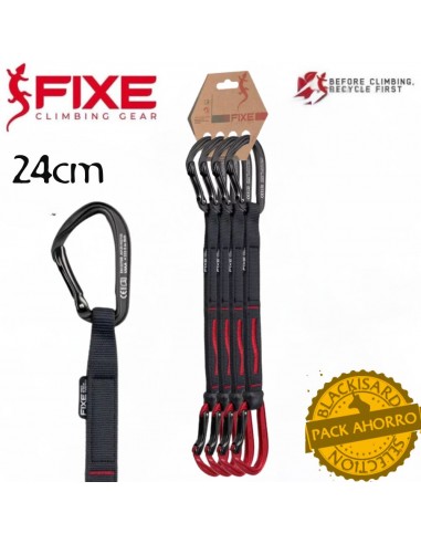 Pack 4 Picot 24cm quickdraw - Cinta...