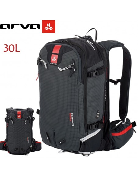 AIRBAG EXPLORE 30 SWITCH (Black) - Mochila airbag de freeride - Arva