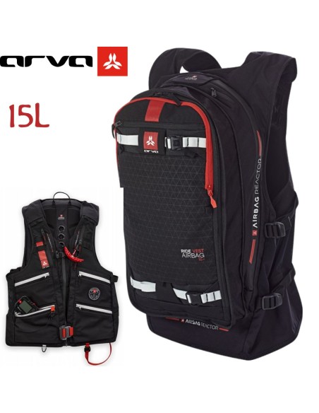 AIRBAG RIDE VEST15+ - Chaleco-mochila airbag técnico - Arva