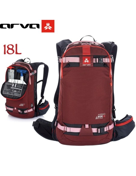 AIRBAG RIDE18 SWITCH ( Burgundy) - Mochila airbag de freeride - Arva