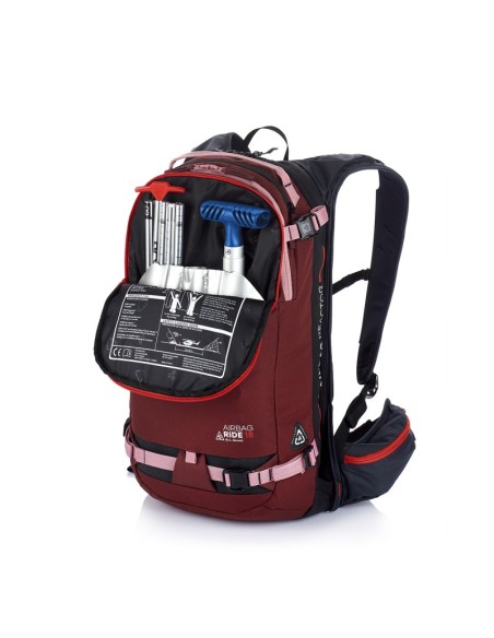 AIRBAG RIDE18 SWITCH ( Burgundy) - Mochila airbag de freeride - Arva