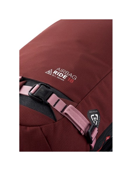 AIRBAG RIDE18 SWITCH ( Burgundy) - Mochila airbag de freeride - Arva