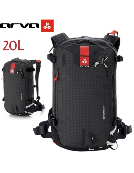 EXPLORE 20 (Black) - Mochila ligera para trekking - Arva