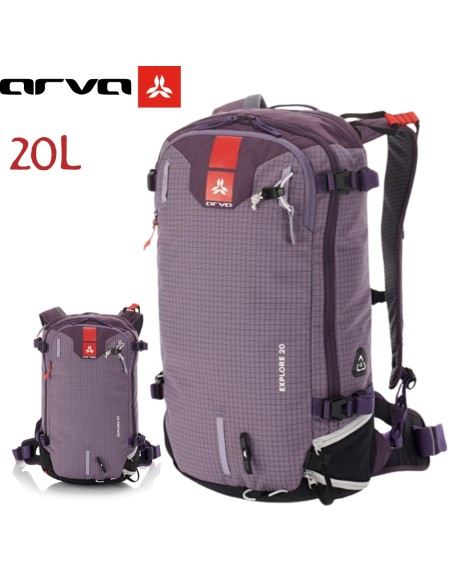 EXPLORE 20 (Violet) - Mochila ligera para trekking - Arva