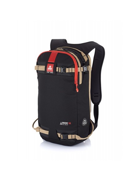 Ride 18L (Black) - Mochila técnica para esquí de travesía - Arva