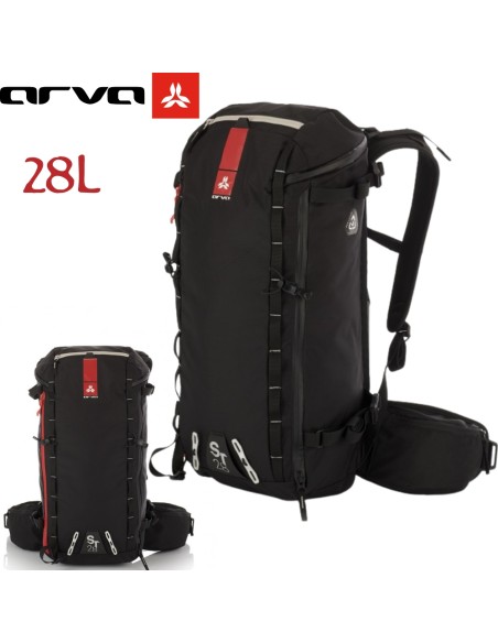 ST28 (Black) - Mochila técnica para esquí de travesía y alpinismo - Arva