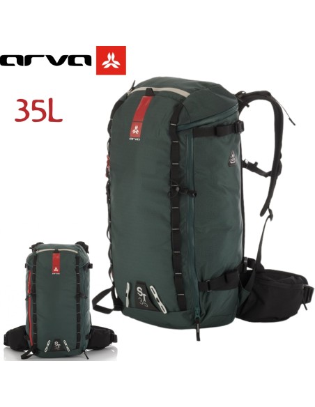 ST35 (Green) - Mochila técnica para esquí de travesía y alpinismo - Arva