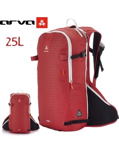 TOUR 25l (Red) - Mochila técnica y ligera para trekking - Arva