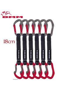 Pack 6 Alpha Sport Set 18cm Red - DMM
