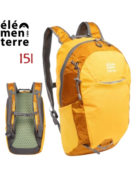 Talca (Amarillo) - Mochila de 15 litros para trekking - Elementerre