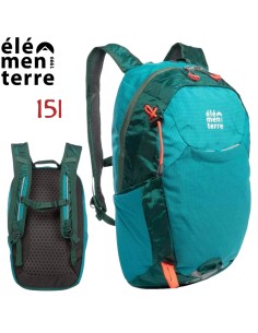 Talca (Turquesa) - Mochila de 15 litros para trekking - Elementerre