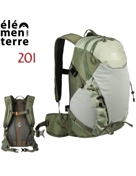 Talca (Verde) - Mochila de 20 litros para trekking - Elementerre